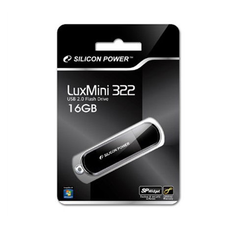 Silicon Power | 16GB LuxMini 322 | 16 GB | USB 2.0 | Black - 6